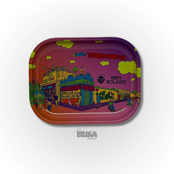 Bandeja De Metal Bem Bolado Pequena