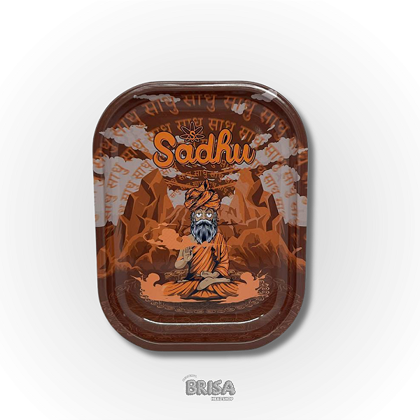 Bandeja De Metal Sadhu Pequena - Model: Sadhu nas Montanhas