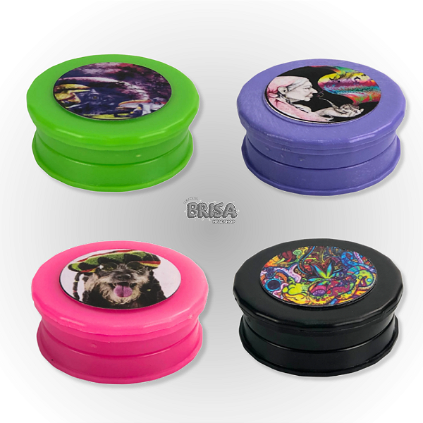 Dichavador Acrílico Fulgore 60mm 2 Fases