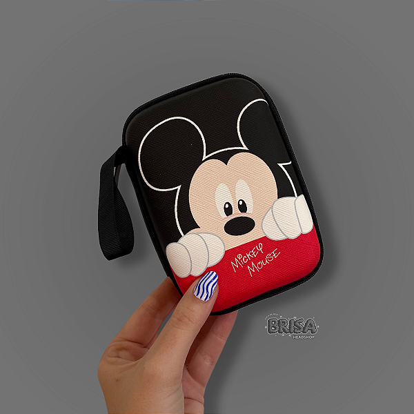 Case Mickey Mouse preta