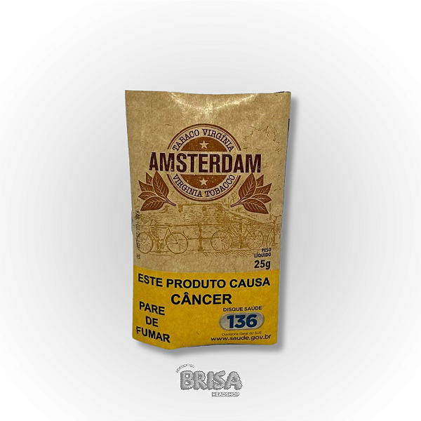 Tabaco Amsterdam Pacote 25 g