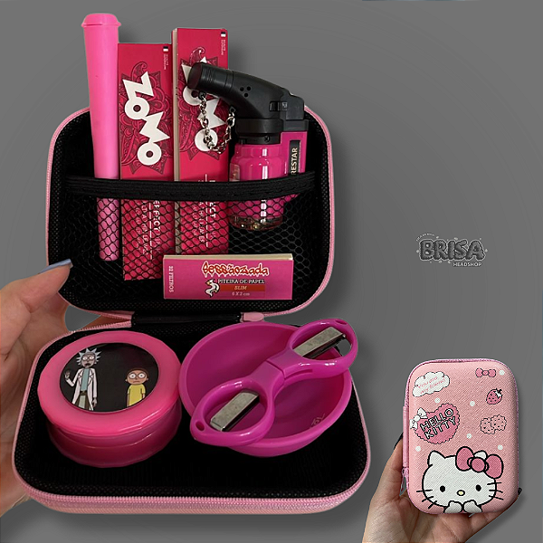 Kit Case Hello Kitty  - Rosa Pink