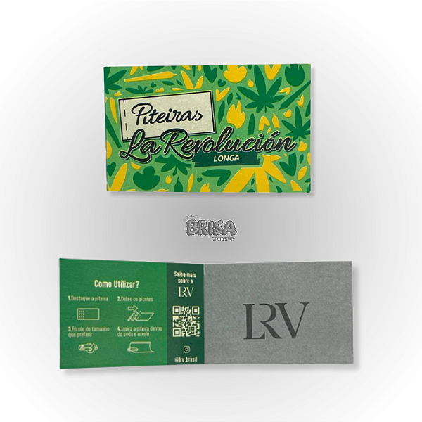 Piteira Longa LRV Papel Vergê Biodegradável