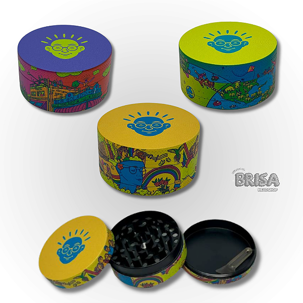 Dichavador De Zinco 3 Partes Grande Bem Bolado
