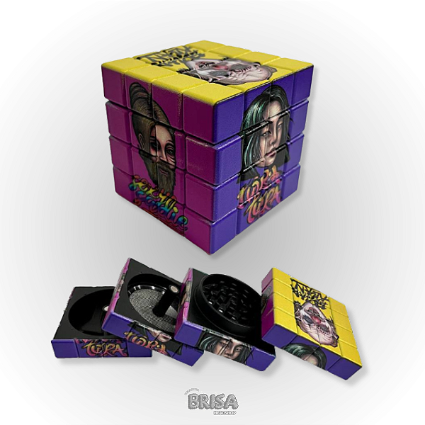 Dichavador Cubo Mágico Lion Rolling Circus 4 Partes Grande