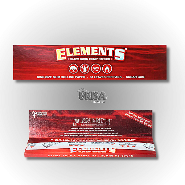 SEDA ELEMENTS RED KING SIZE SLIM