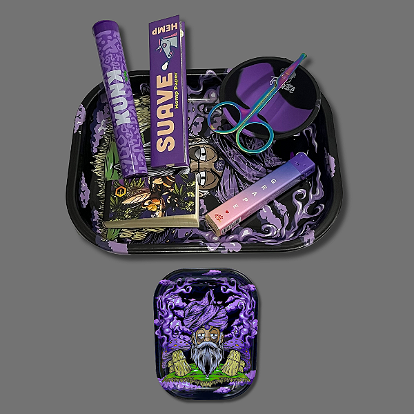 Kit Bandeja Sadhu P - Roxo