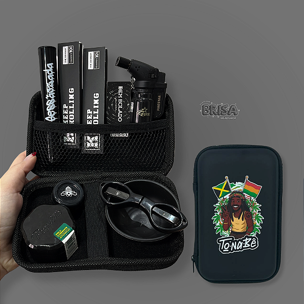 Kit case To na Be Rasta - Preto