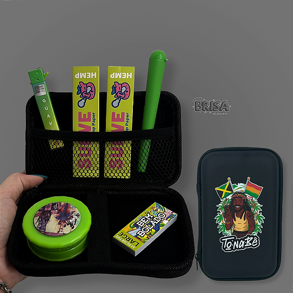 Kit case To na Be Rasta - Verde