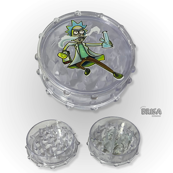 Dichavador de Plástico 2 Partes Rick and Morty Grande
