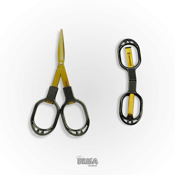 Tesoura Abduzido Flip Prime Metal Black/Gold