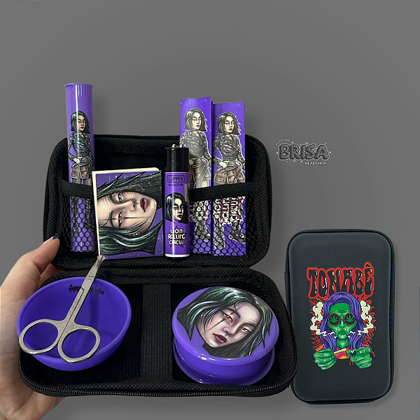 Kit case To na be - Roxo lion