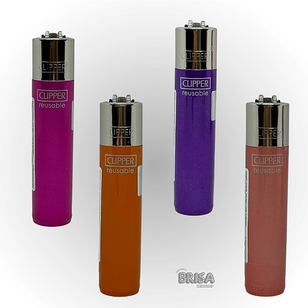 Isqueiro Clipper Grande Crystal Warm