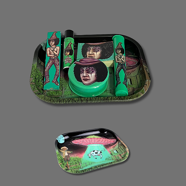 Kit Bandeja Role da Mimosa  -  Verde Lion