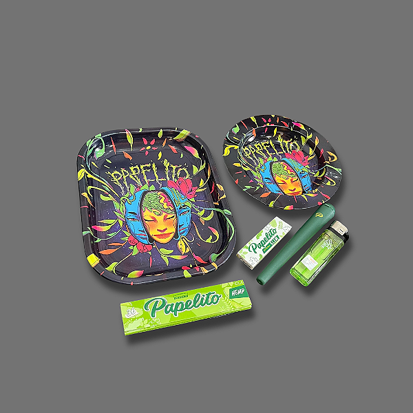 Kit Bandeja Papelito - Verde