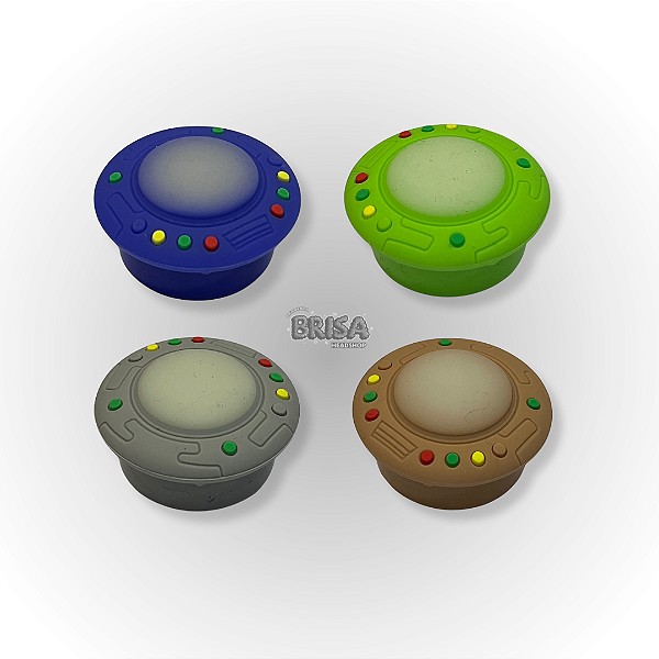 Slick de silicone Nave espacial brilha no escuro