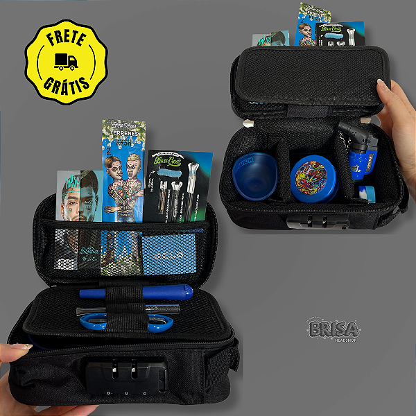 Kit Case com Senha - Azul