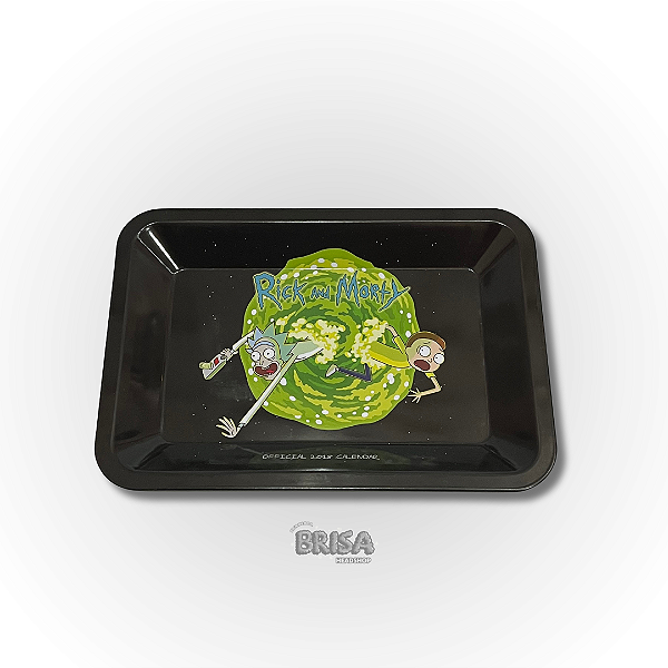 Bandeja de Metal 18x14 - Rick And Morty