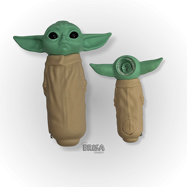 Pipe de Silicone Baby Yoda