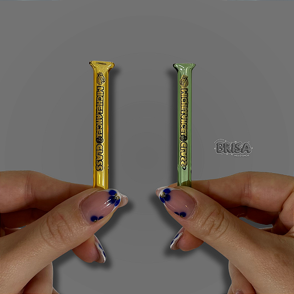 Piteira de Vidro Colors 7 mm - Michelangelo Glass