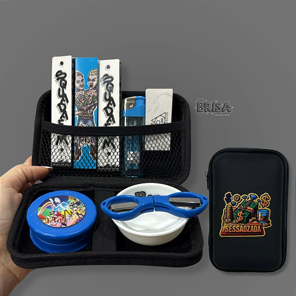 Kit Case Sessãozada - Branco e Azul