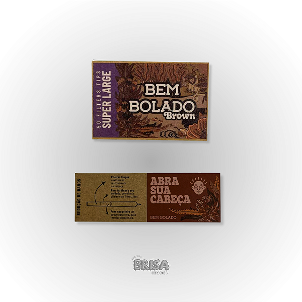 Piteira Bem Bolado Super Large Brown