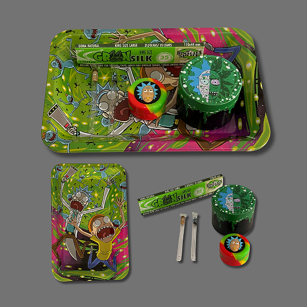 Kit Bandeja P - Rick & Morty