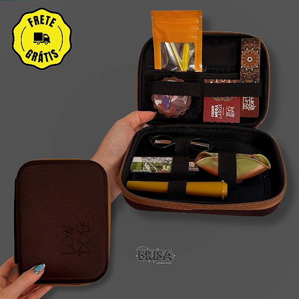 Kit Case Low Dog - Marrom