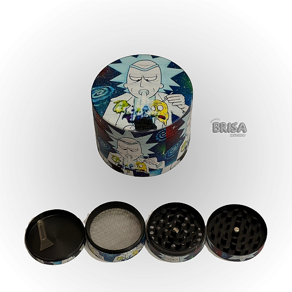 Dichavador de Metal 4 Partes Rick e Morty Médio