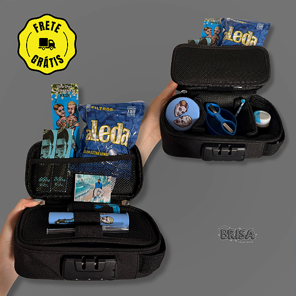 Kit Case com Senha - Azul