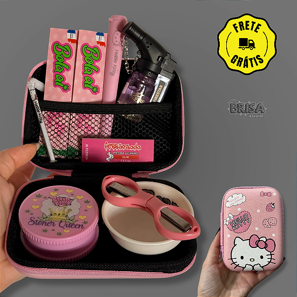Kit Case Hello Kitty - Rosa
