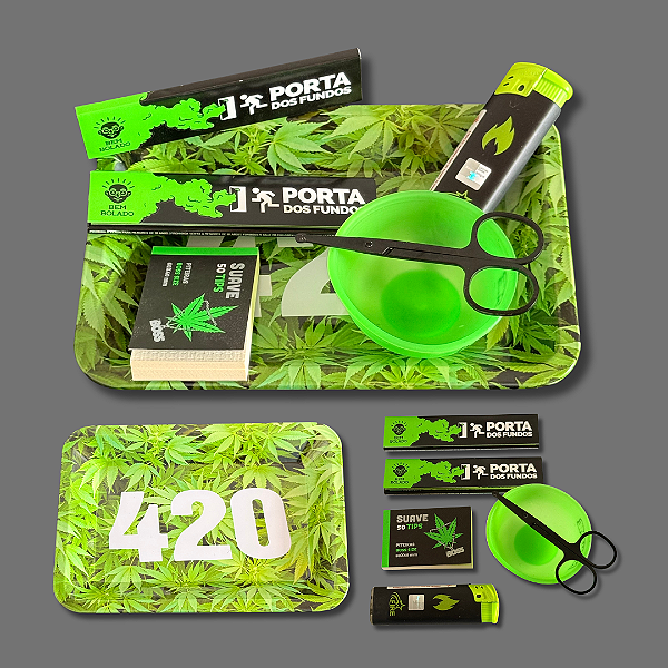 Kit Bandeja 420 - Verde