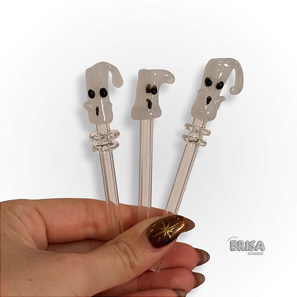 Piteira de Vidro Fantasminha