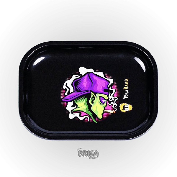 Bandeja De Metal Toka Hauu 18x14cm