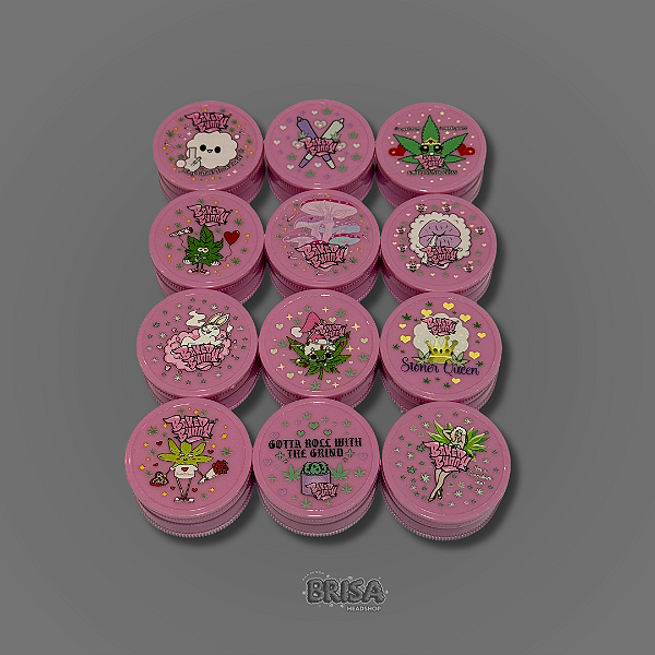 Dichavador plástico série girl pequeno 3 partes