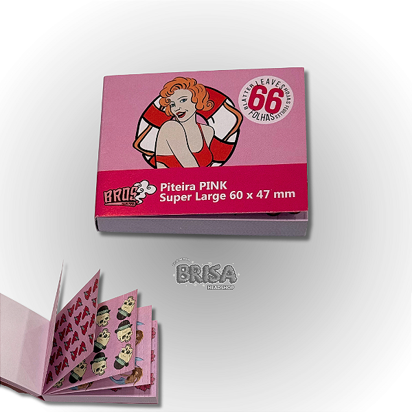 Piteira de Papel Pink (Super Large) - Bros