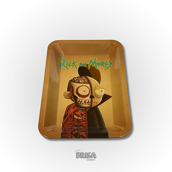 Bandeja de Metal 18x14 - Rick and Morty