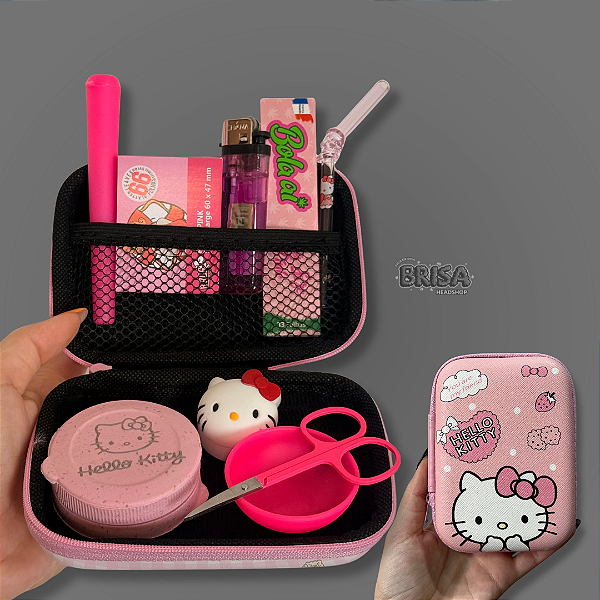 Kit Case Hello Kitty - Rosa