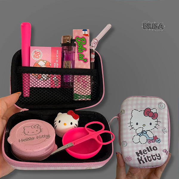 Kit Case Hello Kitty - Rosa