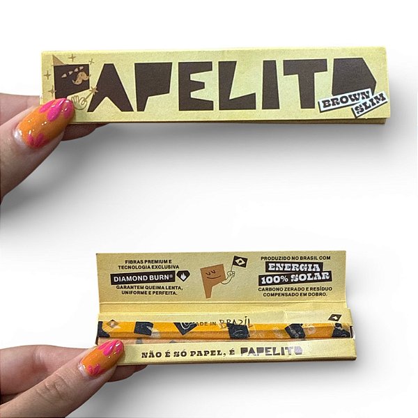 Seda Papelito Brown Slim King Size
