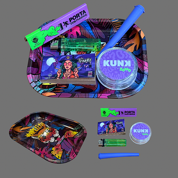 Kit Bandeja Papelito - Roxo