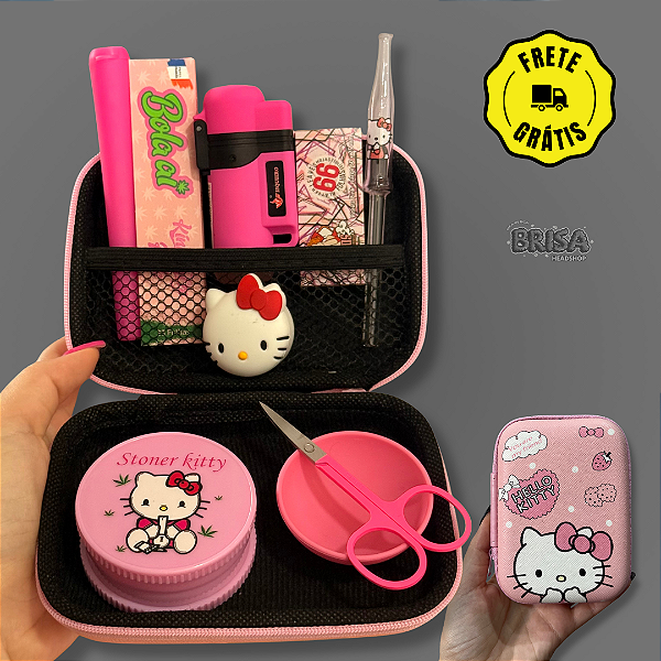 Kit Case Hello Kitty - Rosa