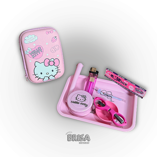 Kit Hello Kitty - Bandeja + Case