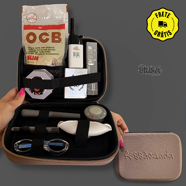 Kit Case Sessaozada - Bege / cinza