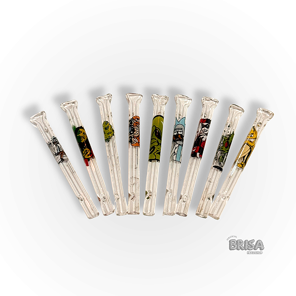 Piteira de Vidro - Estampas variadas