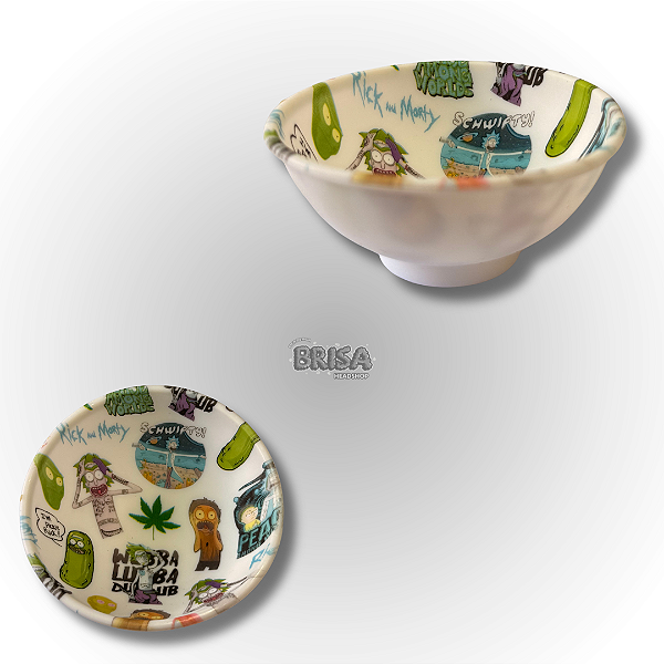 Cuia da Silicone - Rick and Morty