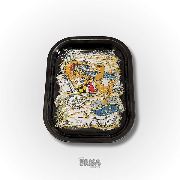 Bandeja de Metal 18x14 Pé Grande