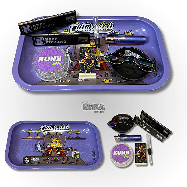 Kit Bandeja - Culturadab roxo