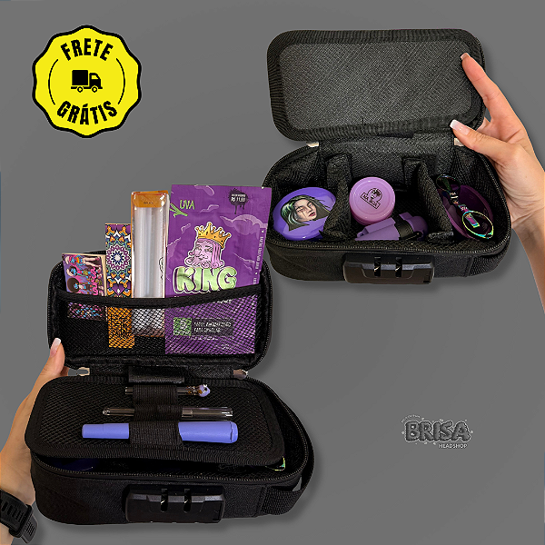 Kit Case com Senha - Roxo