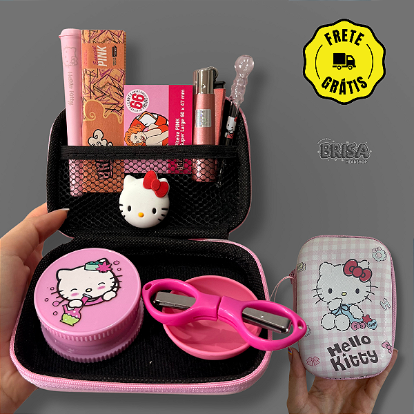 Kit Case Hello Kitty - Rosa